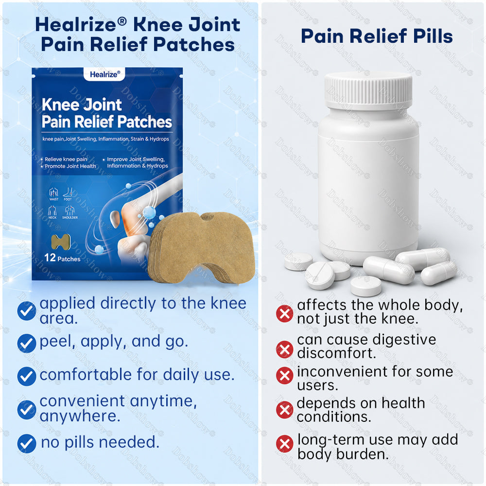 🏆𝐎𝐟𝐟𝐢𝐜𝐢𝐚𝐥 𝐔𝐒 𝐒𝐭𝐨𝐫𝐞-🎉Limited Time Offer⏳Healrize® Knee Joint Pain Relief Patches-Soothes Inflammation, Reduces Pain,  Boosts Recovery-🔥Bestseller - 🌍 Global Shipping