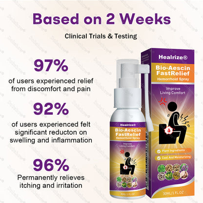 Healrize® Fast Relief Hemorrhoid Spray