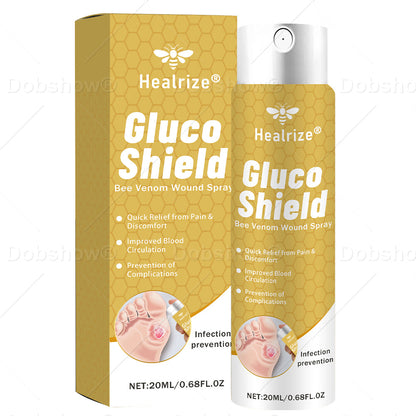 ✨Best Seller🔥Healrize® GlucoShield Bee Venom Wound Spray 🎉Special limited-time discount