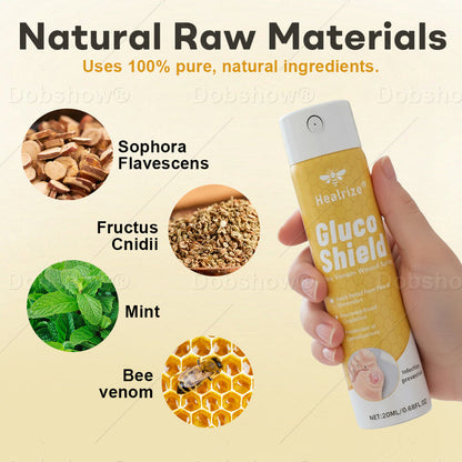 ✨Best Seller🔥Healrize® GlucoShield Bee Venom Wound Spray 🎉Special limited-time discount