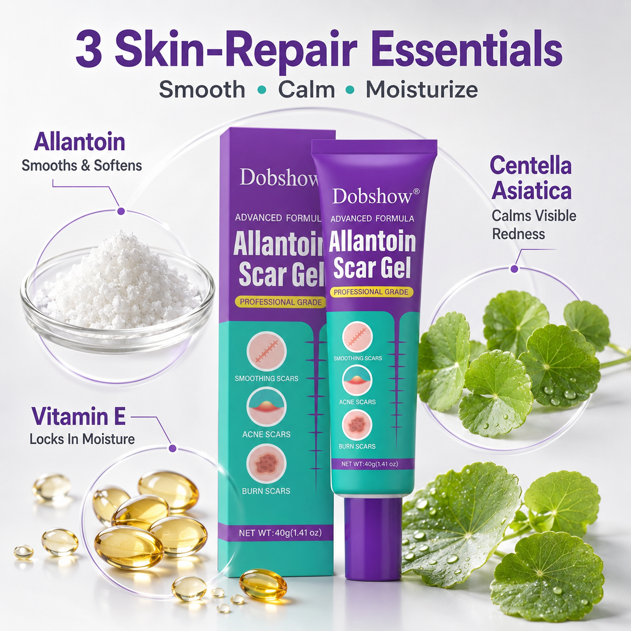 Dobshow® Allantoin Scar Gel