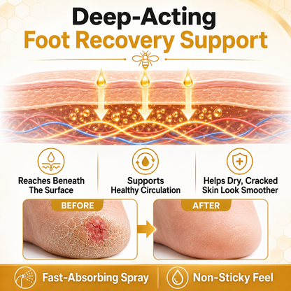 🎉Limited-time discount🎉Healrize®Bee Venom Intensive Diabetic Foot Treatment Spray🔥89K+SOLD🔥