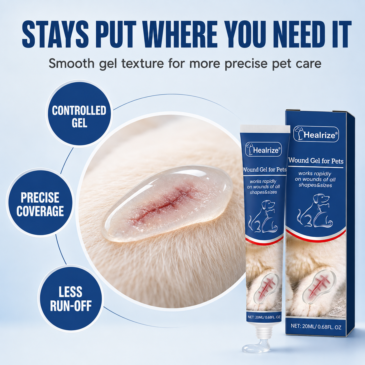 `Healrize® Wound Gel for Pets