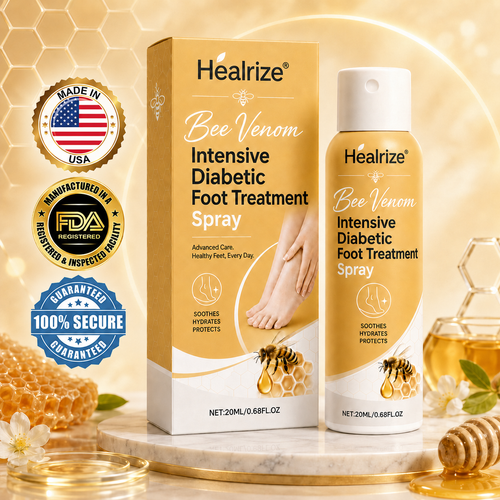 🎉Limited-time discount🎉Healrize®Bee Venom Intensive Diabetic Foot Treatment Spray🔥89K+SOLD🔥
