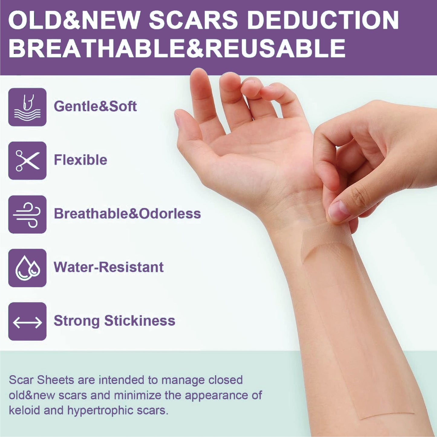 `Dobshow® Silicone Scar Gel Sheet Roll